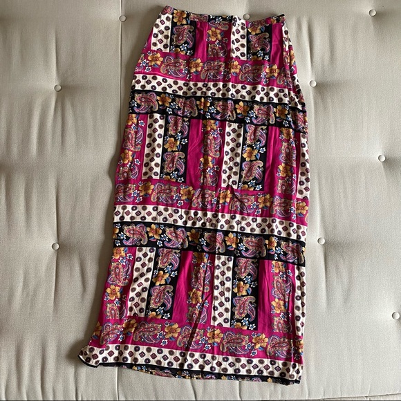 MINKPINK Patchwork Print Maxi Skirt - Picture 4 of 4